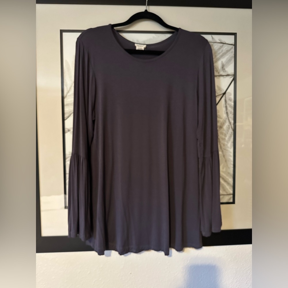 Yelete Long-sleeve Top with Bell Sleeves